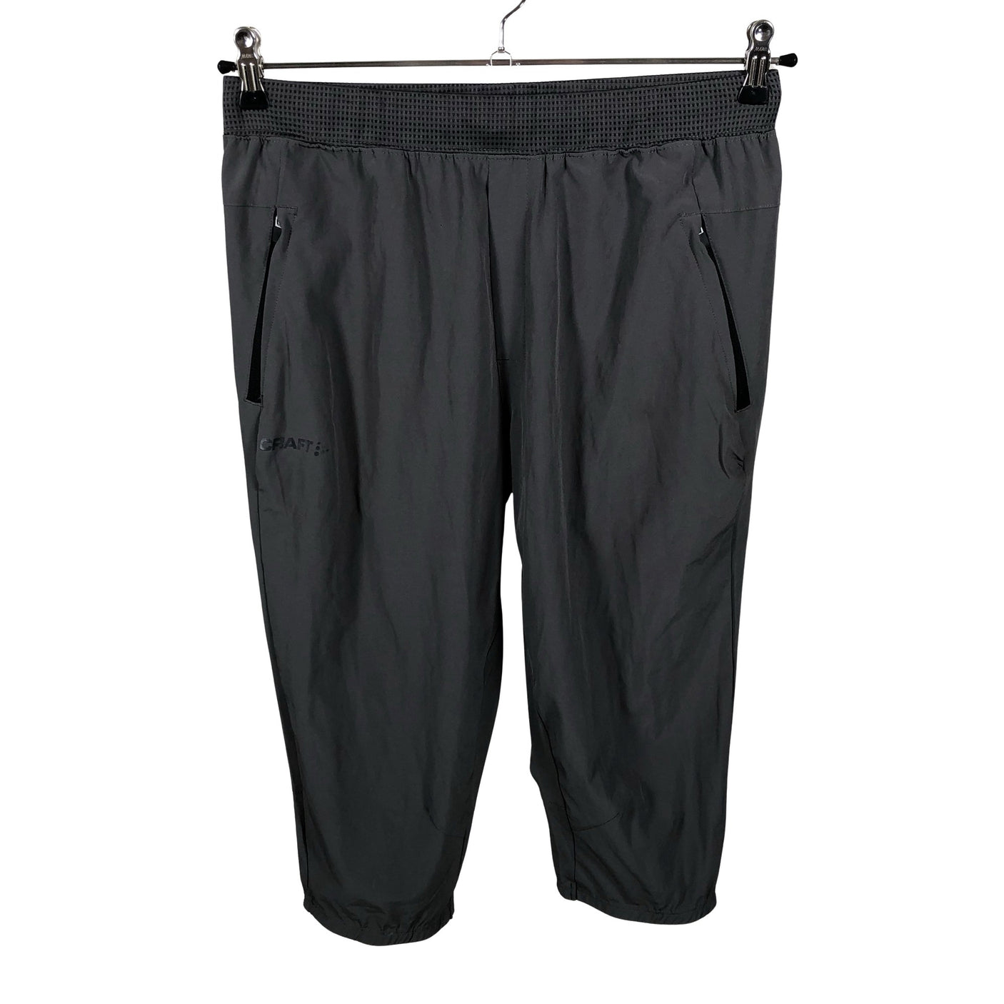 Unisex Craft - Sports capri pants, size 38 - Gray (1)