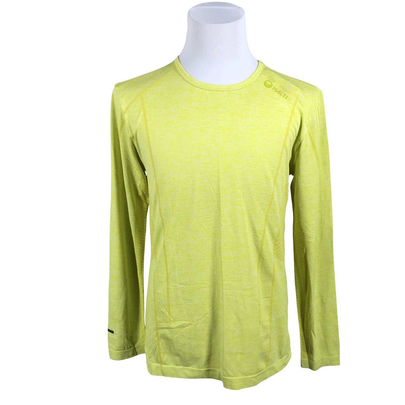 Unisex Halti - Sports shirt, long sleeve, size L - Yellow (1)