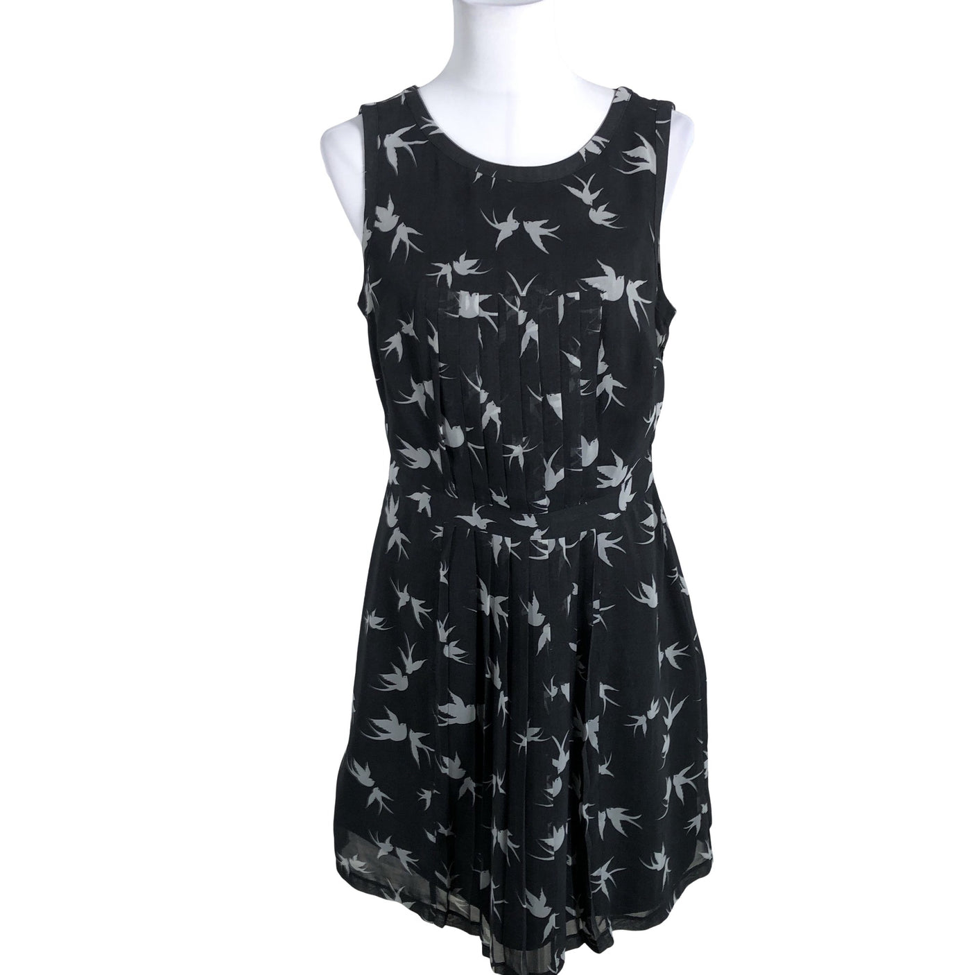 Unisex Esprit - Schiffon dress, size 40 - Blue (1)