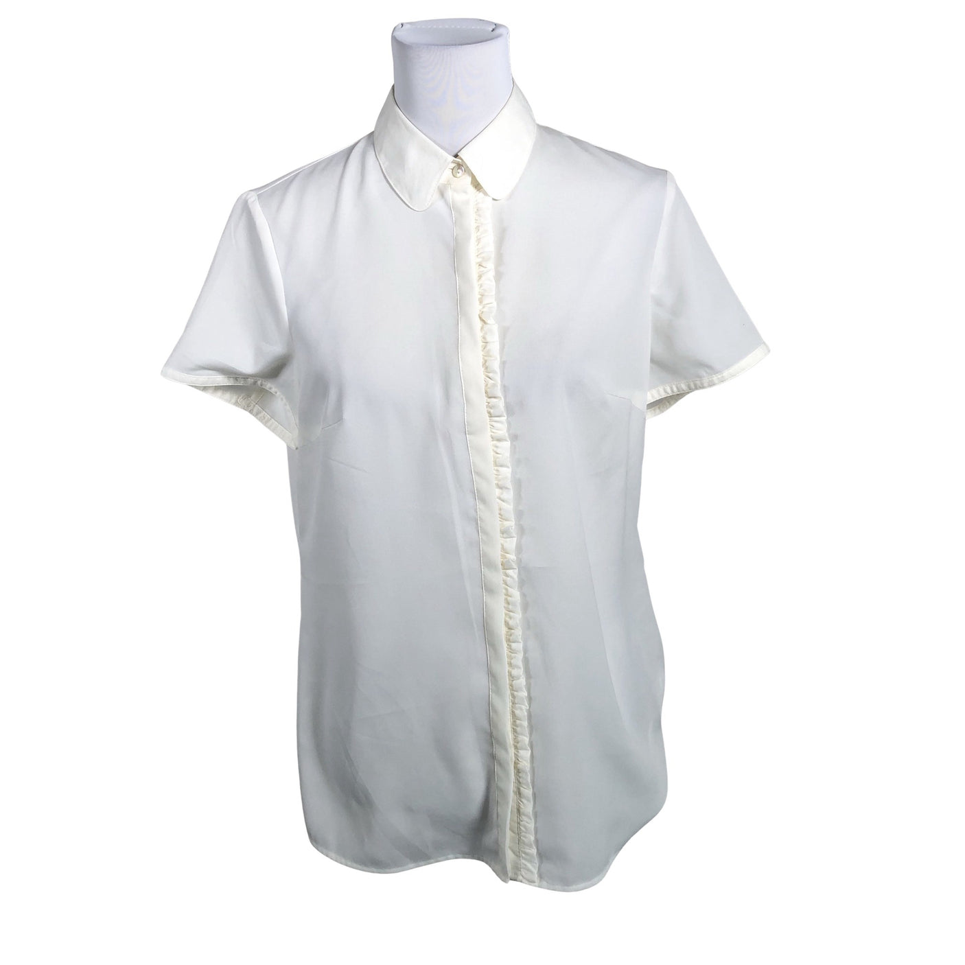 Unisex Esprit - Short-sleeved blouse, size 40 - Natural white (1)
