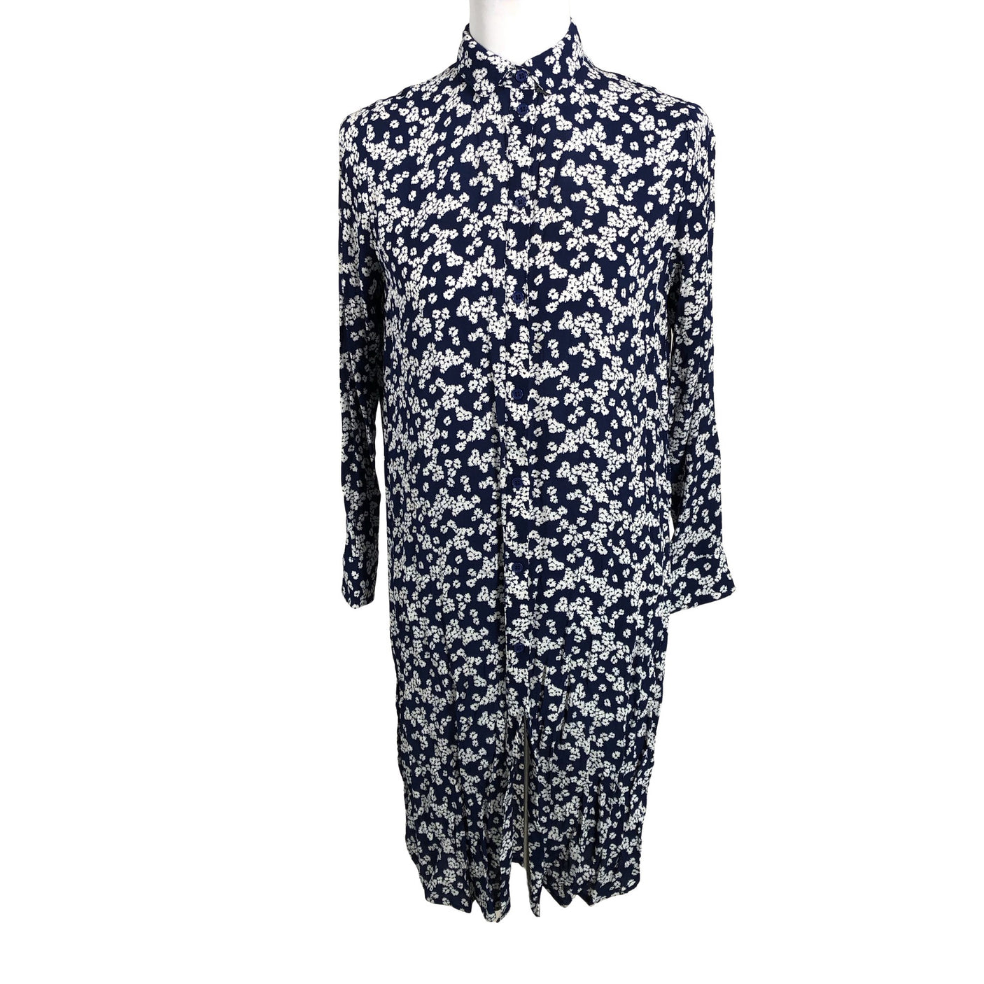 Unisex Samsoe&Samsoe - Schiffon dress, size 34 - Blue (1)
