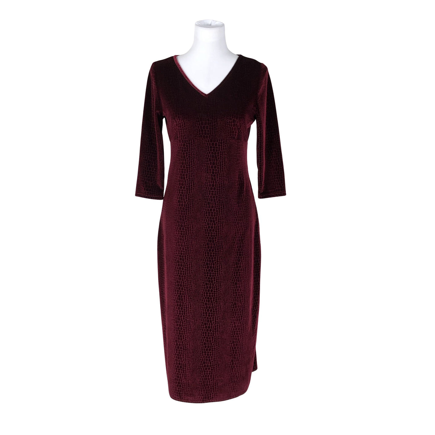 Unisex Marks&Spencer - Party dress, size 38 - Wine red (1)
