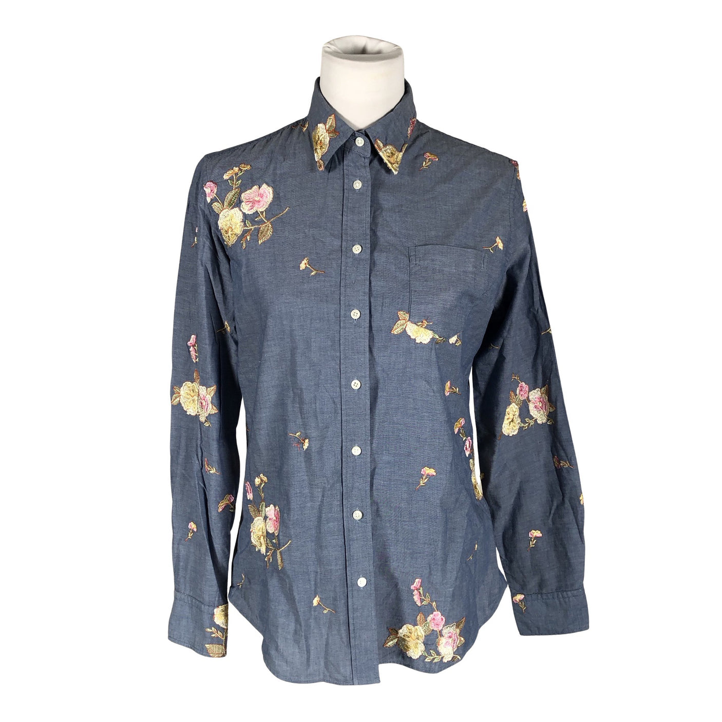 Unisex Gant - Collared shirt, size 40 - Blue (1)