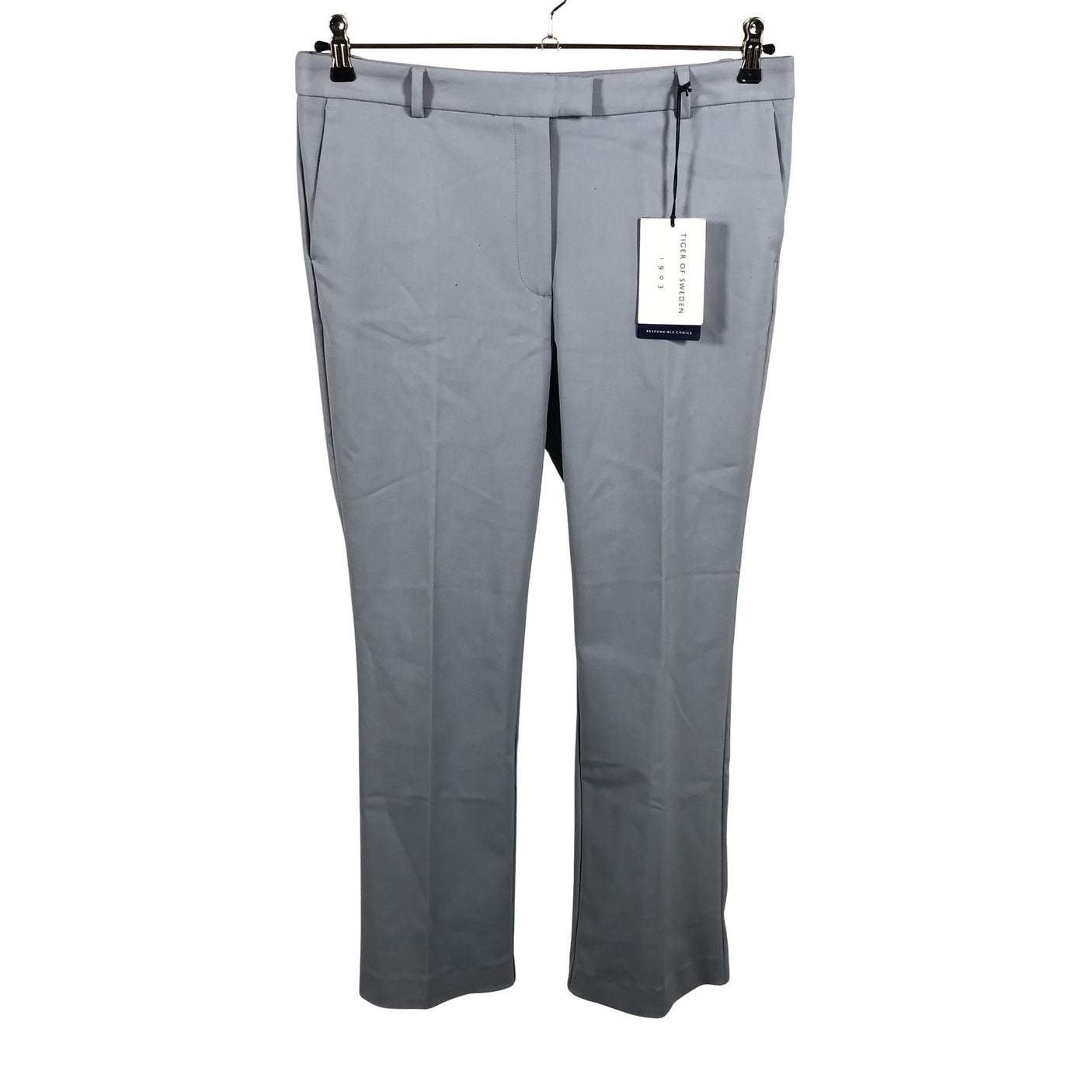 Unisex Tiger of Sweden - Straight leg trousers, size 42 - Light blue (1)