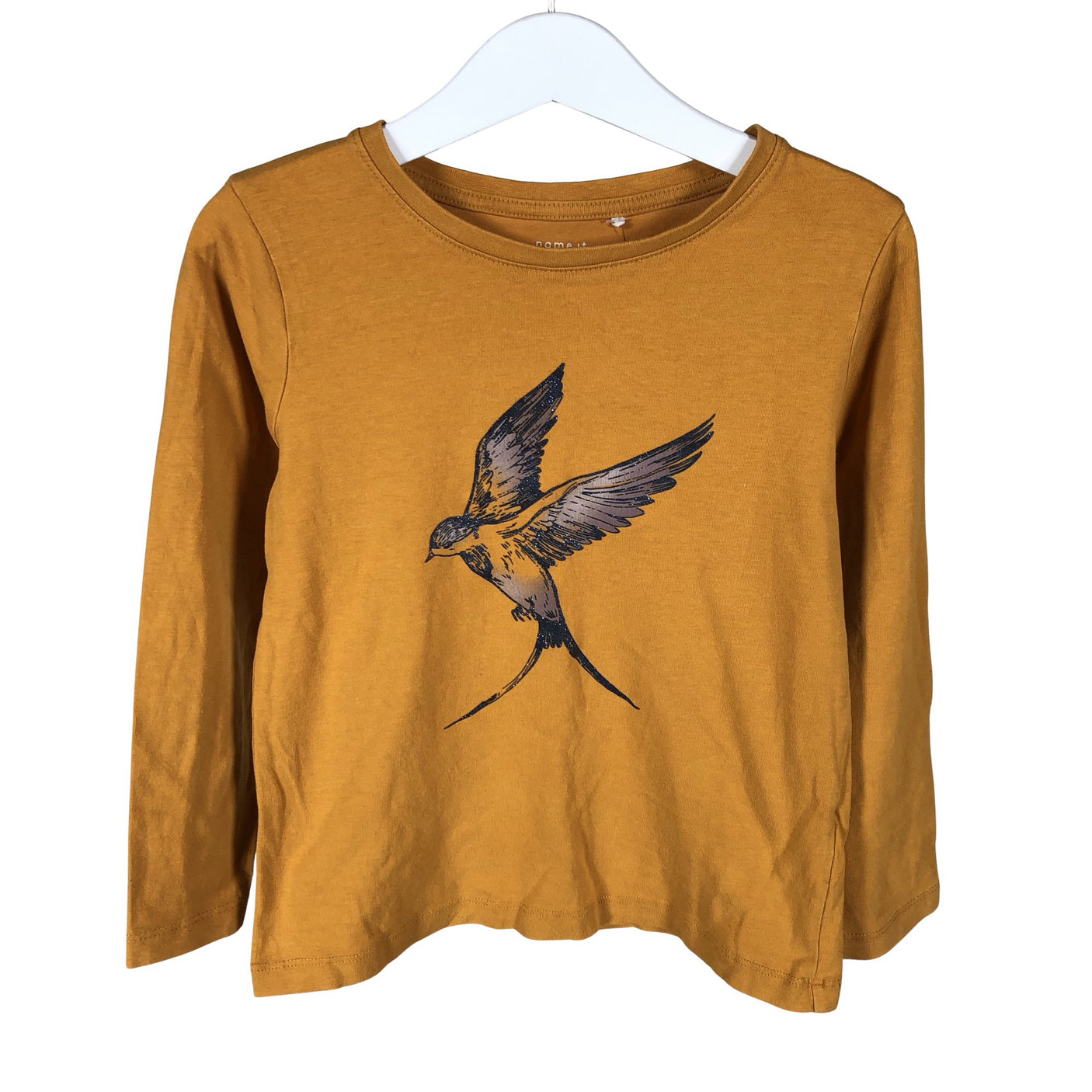 Unisex Name It - Tricot shirt, size 110 - 116 - Orange (1)