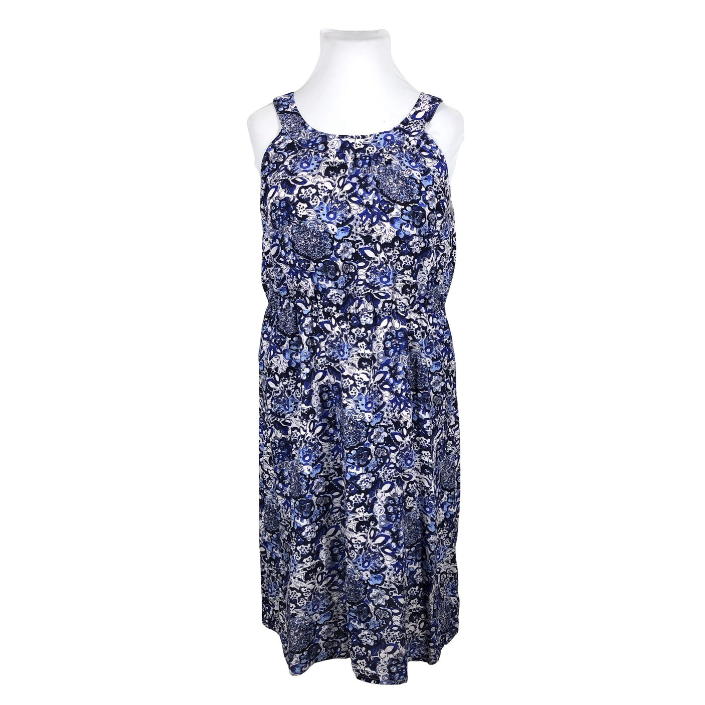 Unisex Nanso - Schiffon dress, size 44 - Blue (1)
