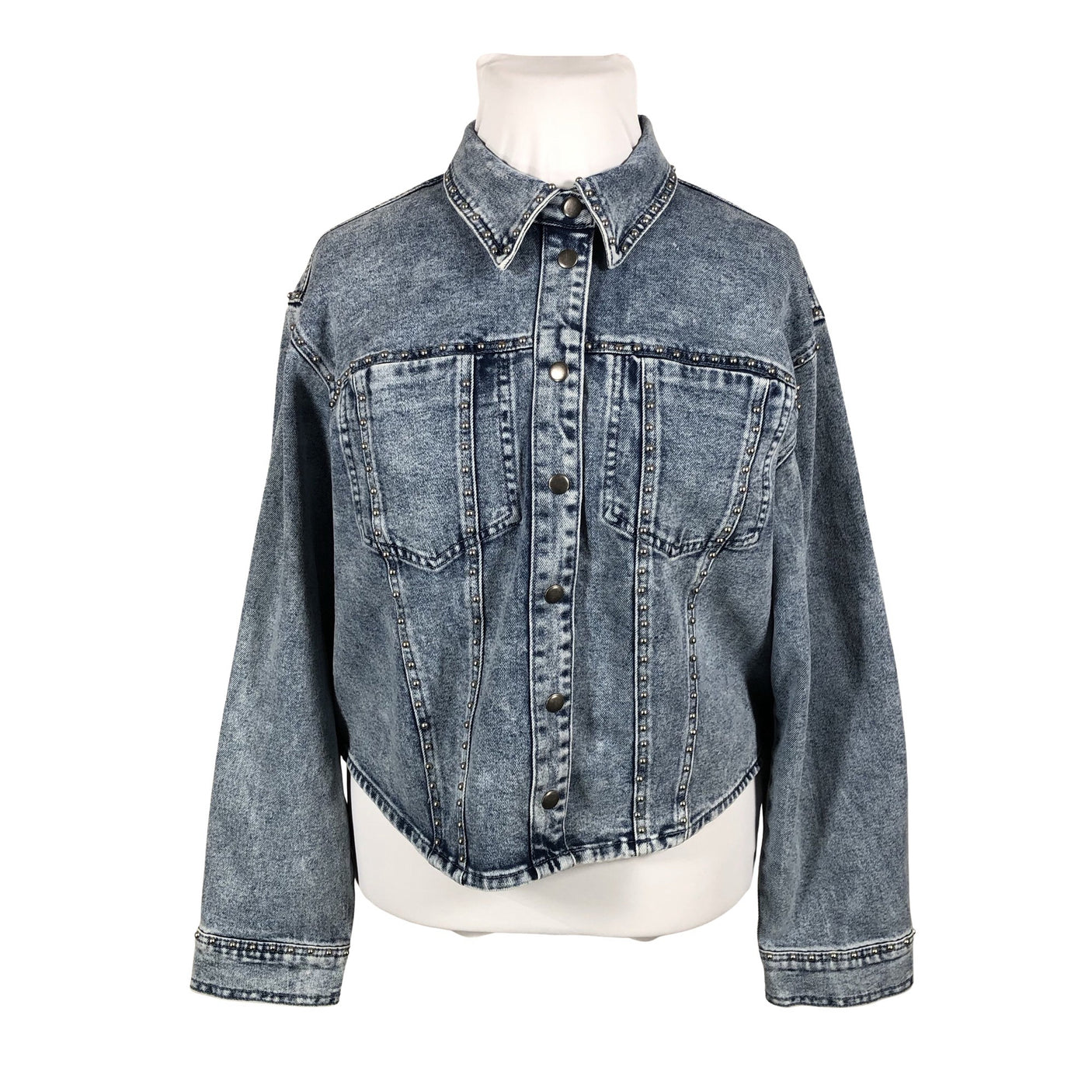 Unisex Kaffe - Denim jacket, size 44 - Blue (1)