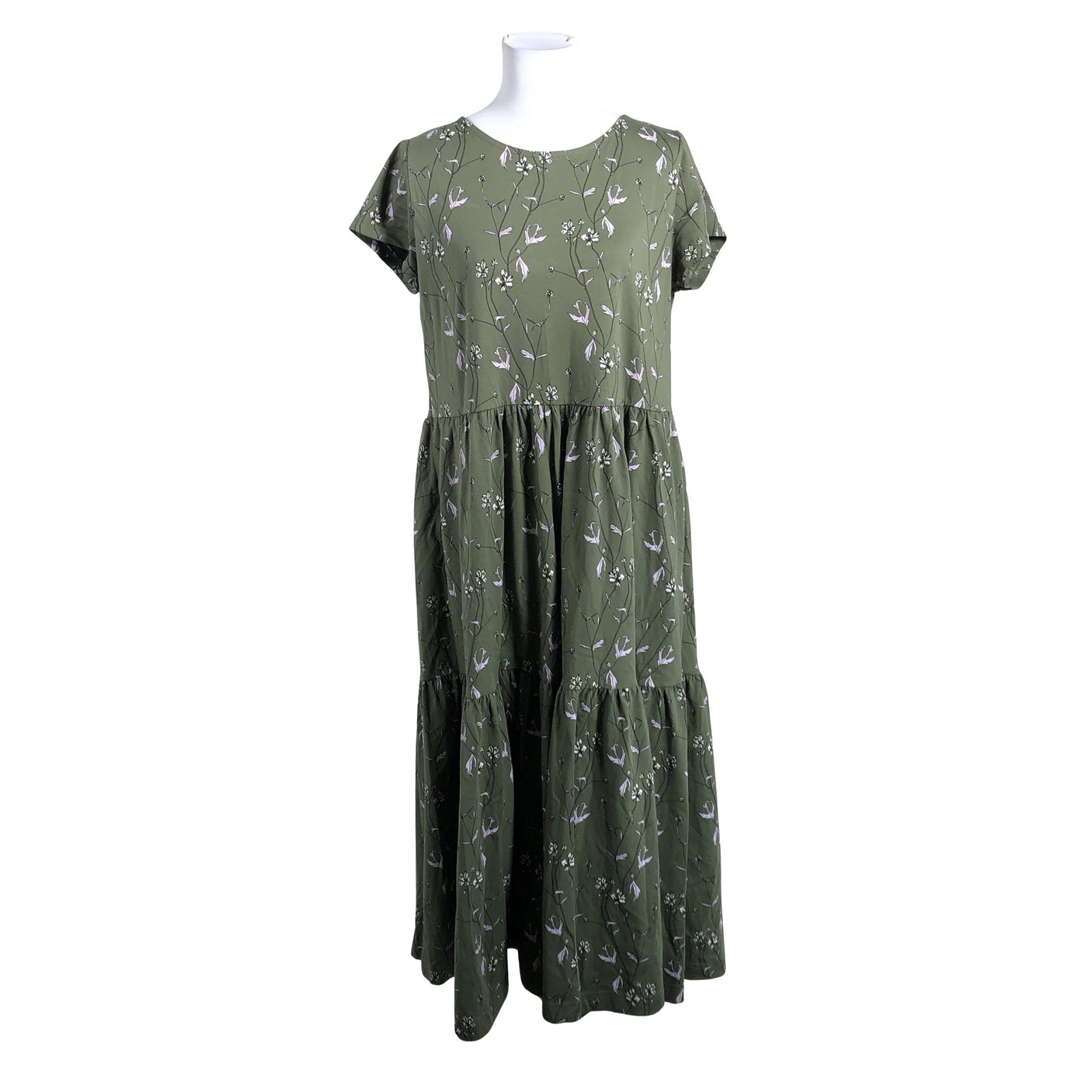 Unisex NOSH - Tricot dress, size 40 - Green (1)