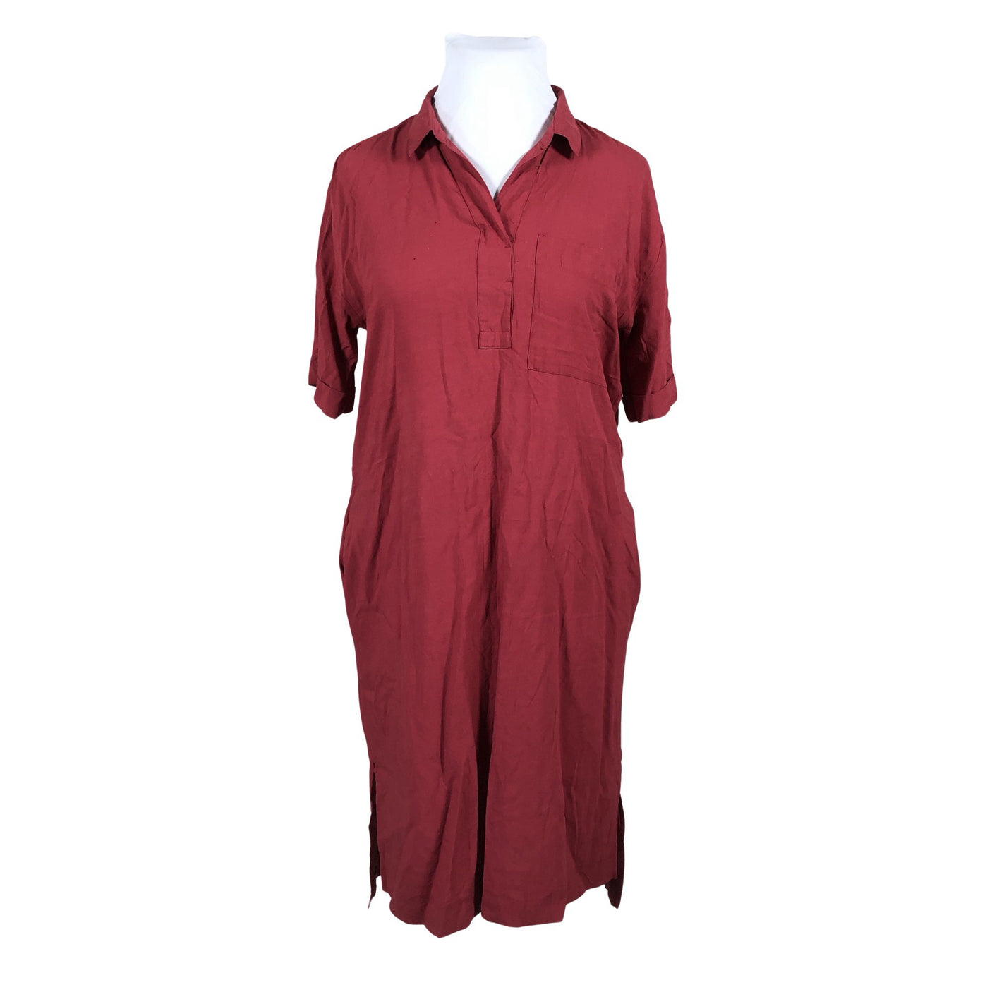 Unisex Esprit - Dress, size 42 - Wine red (1)
