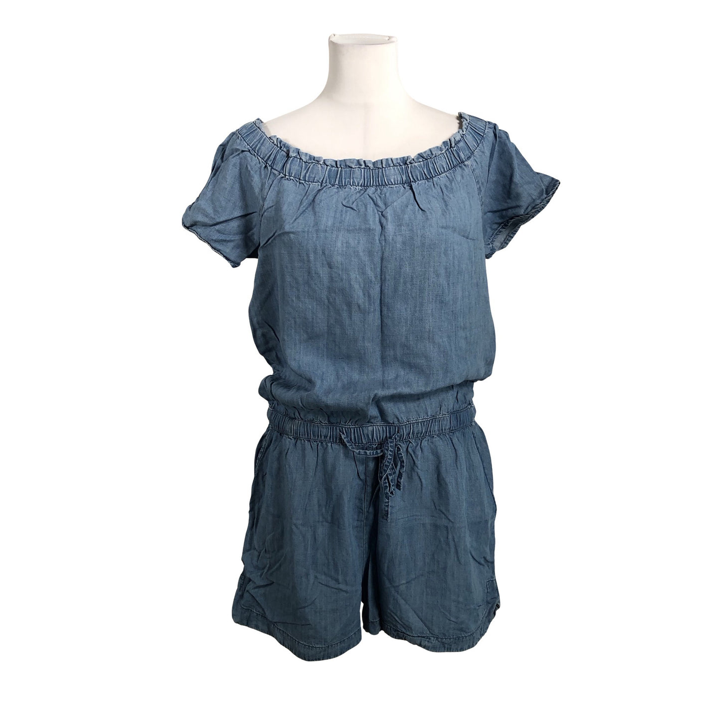 Unisex Esprit - Short overalls, size 40 - Light blue (1)