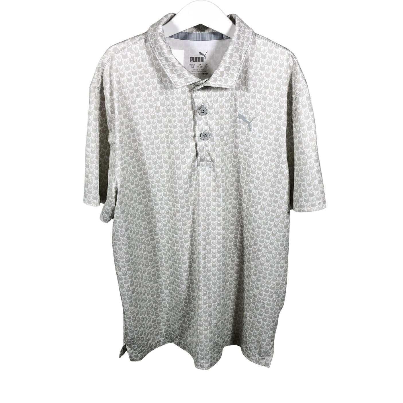 Unisex Puma - Sports shirt, short sleeve, size 146 - 152 - Beige (1)