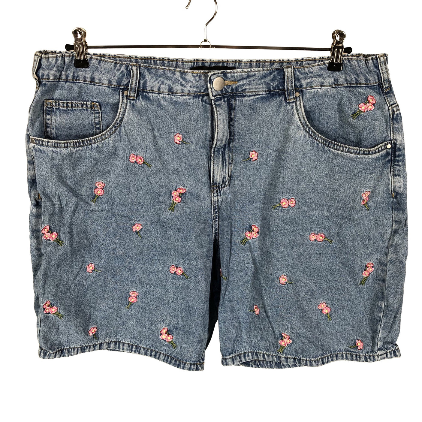 Unisex Zizzi - Denim shorts, size 50 - Blue (1)
