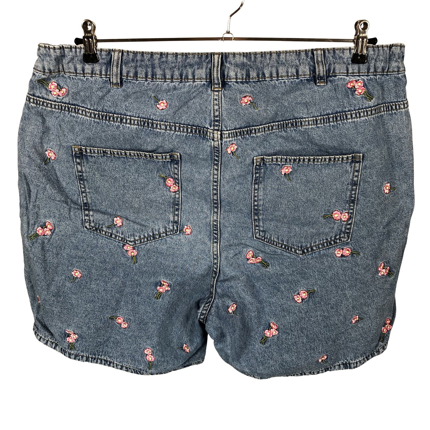 Unisex Zizzi - Denim shorts, size 50 - Blue (2)
