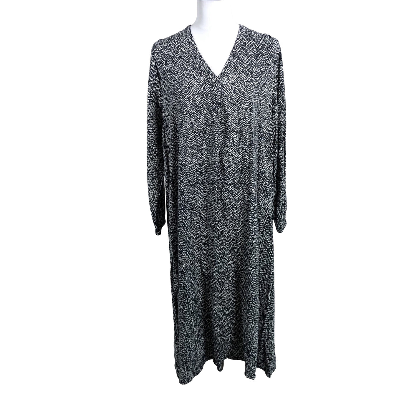 Unisex O.I.S - Schiffon dress, size 40 - Black (1)