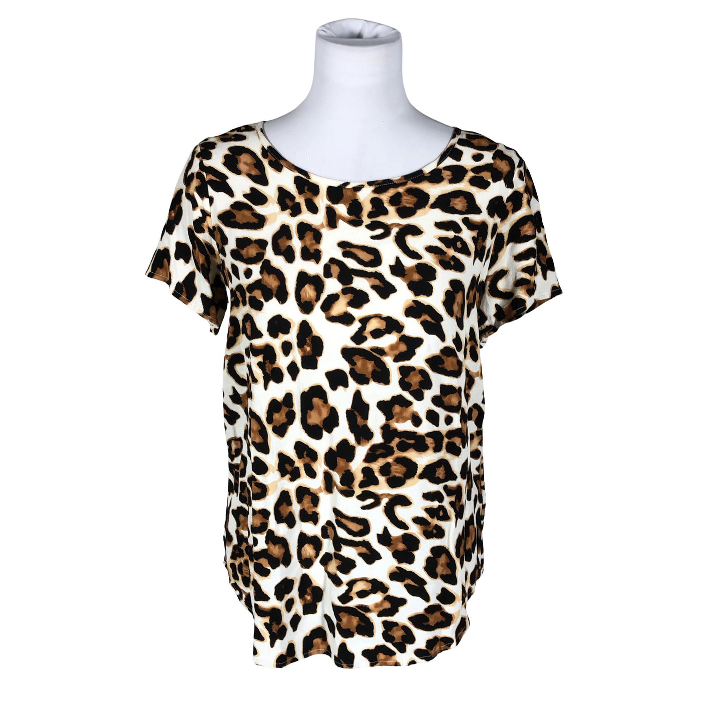 Unisex Soyaconcept - Short-sleeved blouse, size 36 - White (1)