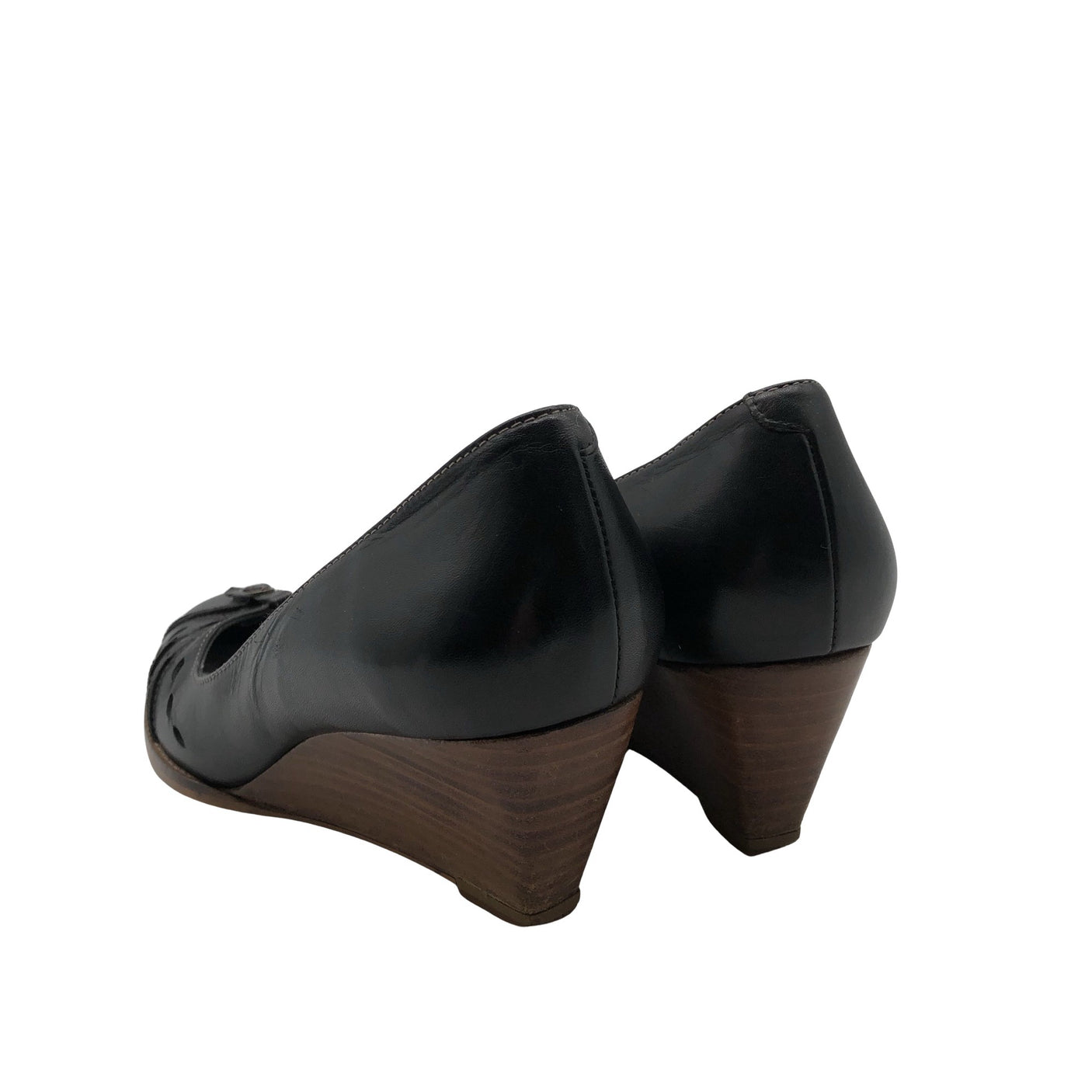 Unisex Billi Bi - Wedge heel shoes, size 39 - Black (2)