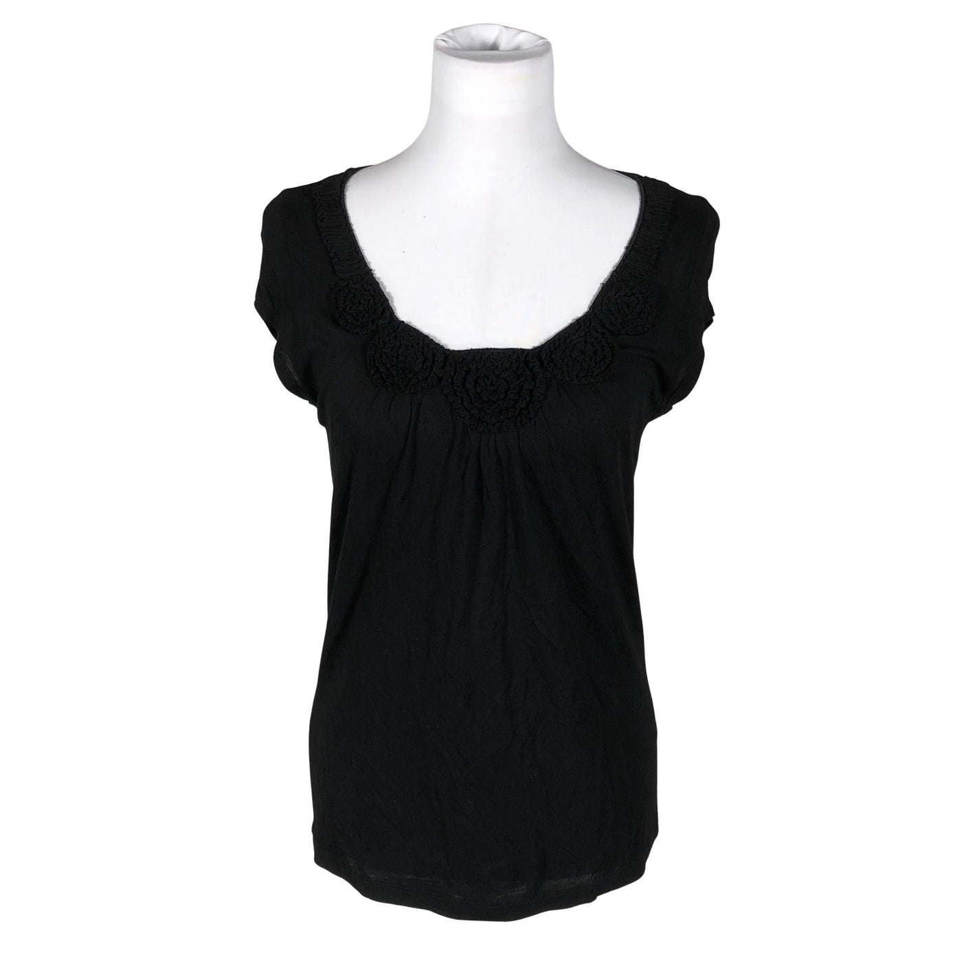 Unisex E'NY - Tricot tank top, size 36 - Black (1)