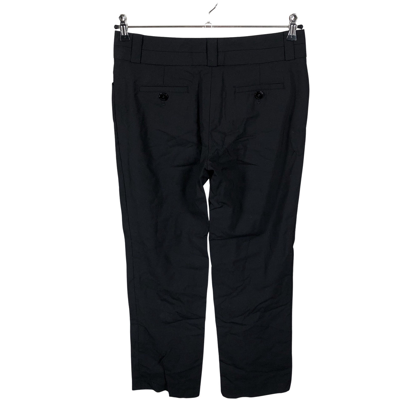 Unisex Burberry - Straight leg trousers, size 38 - Black (2)