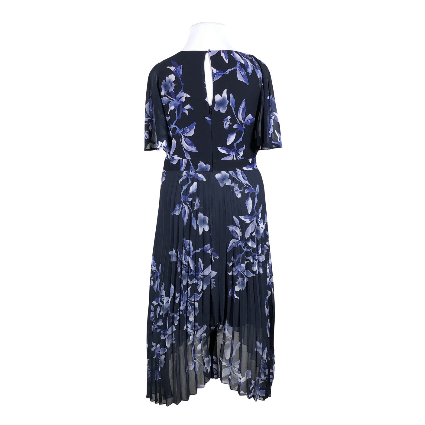 Unisex S.T.I - Schiffon dress, size 42 - Blue (3)