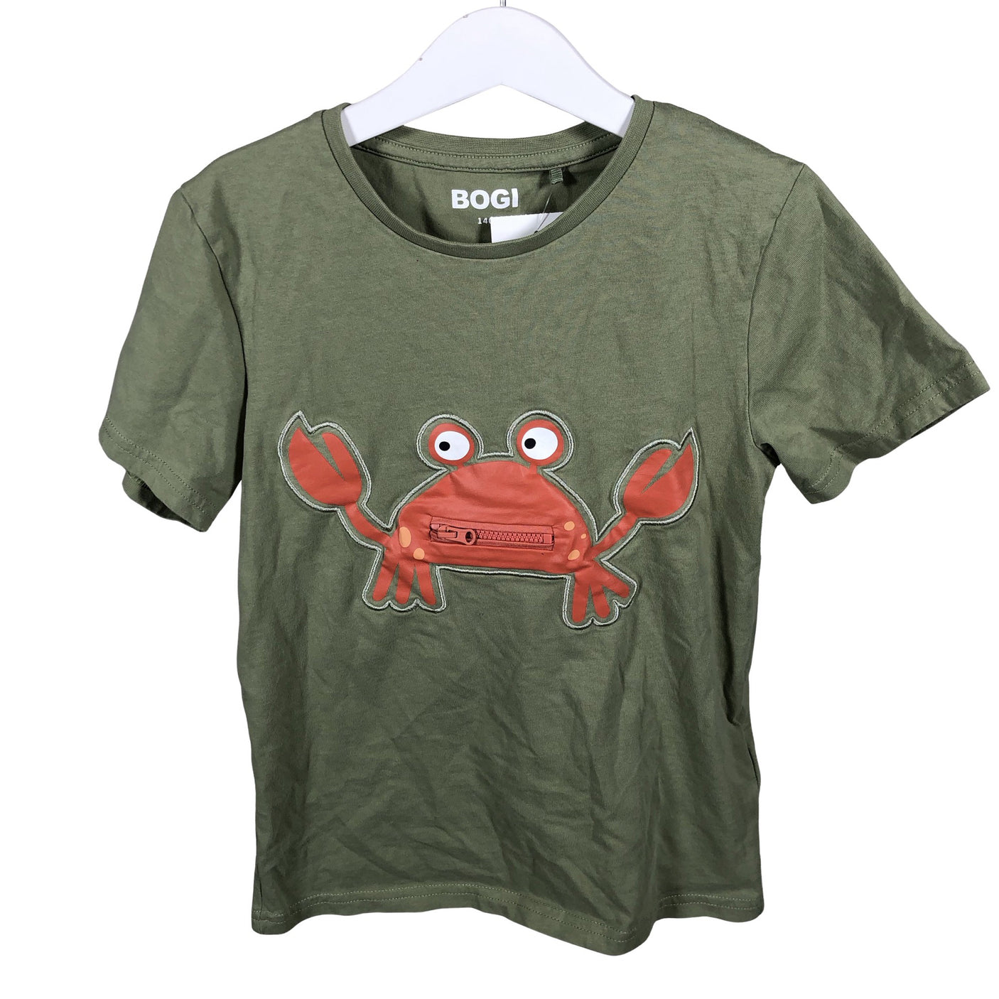 Unisex Bogi - T-shirt, size 134 - 140 - Green (1)