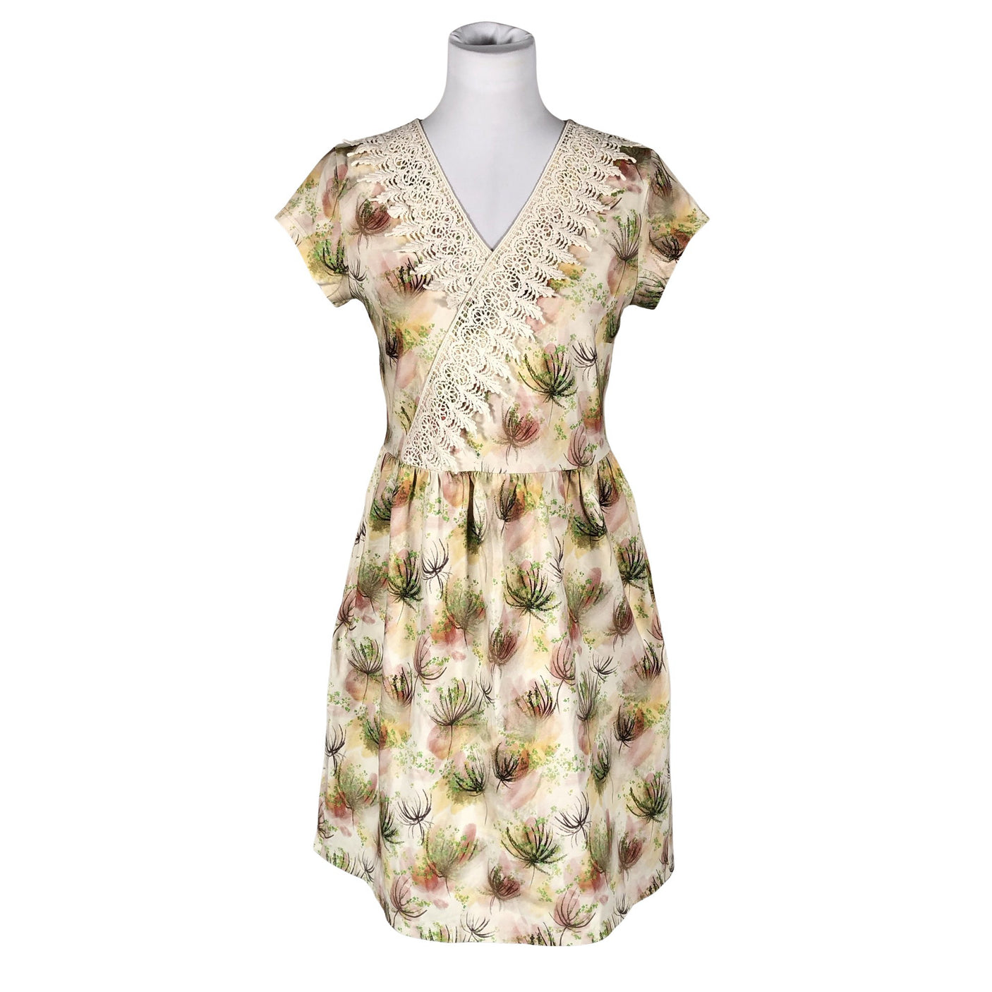 Unisex Lumoan - Tricot dress, size 36 - Beige (1)