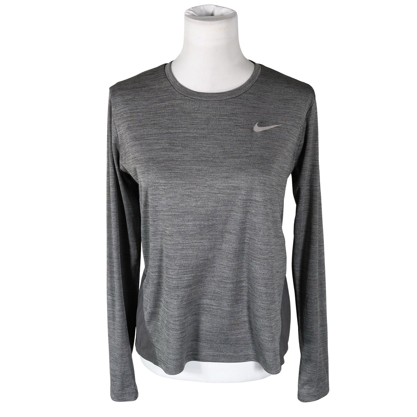 Unisex Nike - Sports shirt, long sleeve, size 38 - Gray (1)