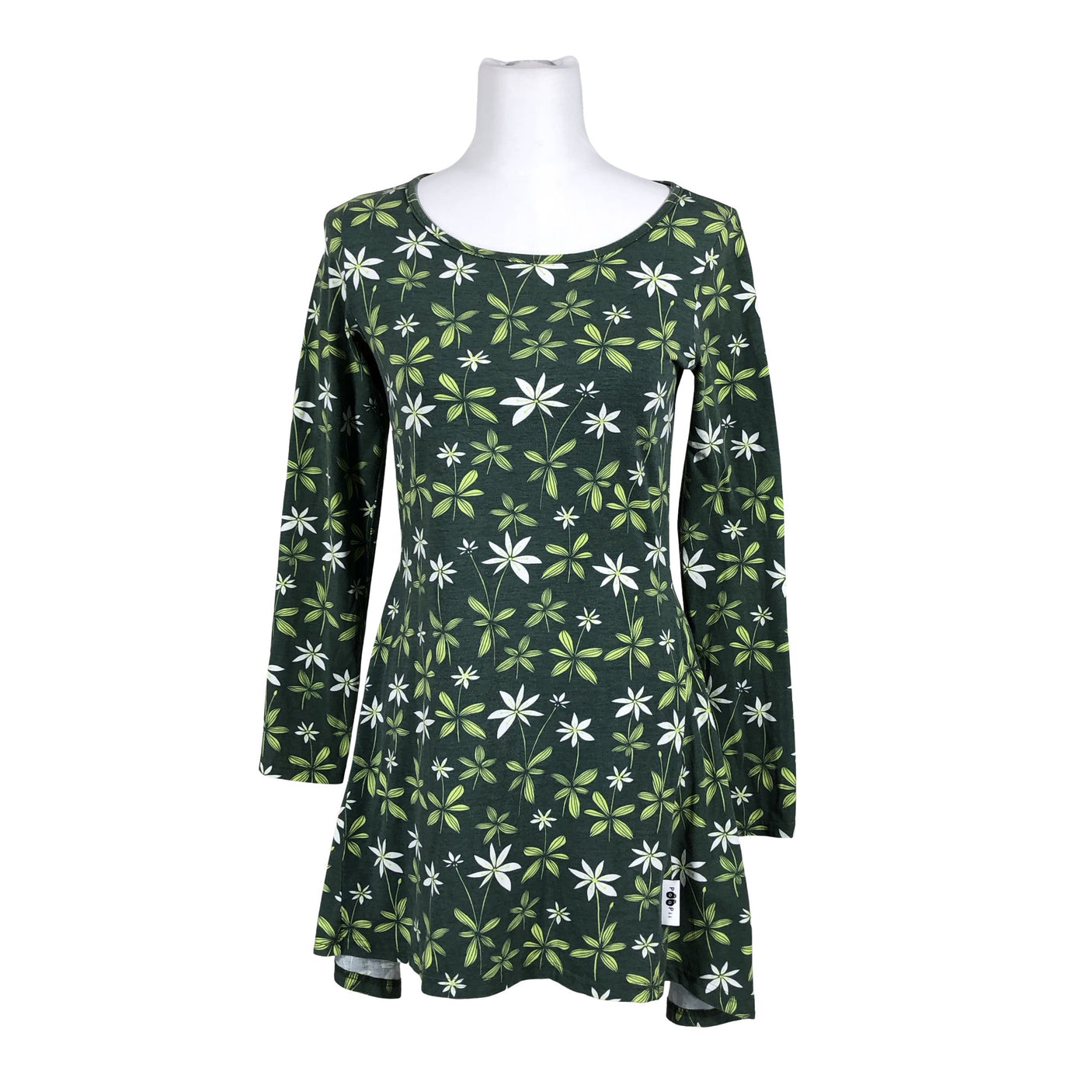 Unisex PaaPii - Tricot tunic, size 36 - Green (1)