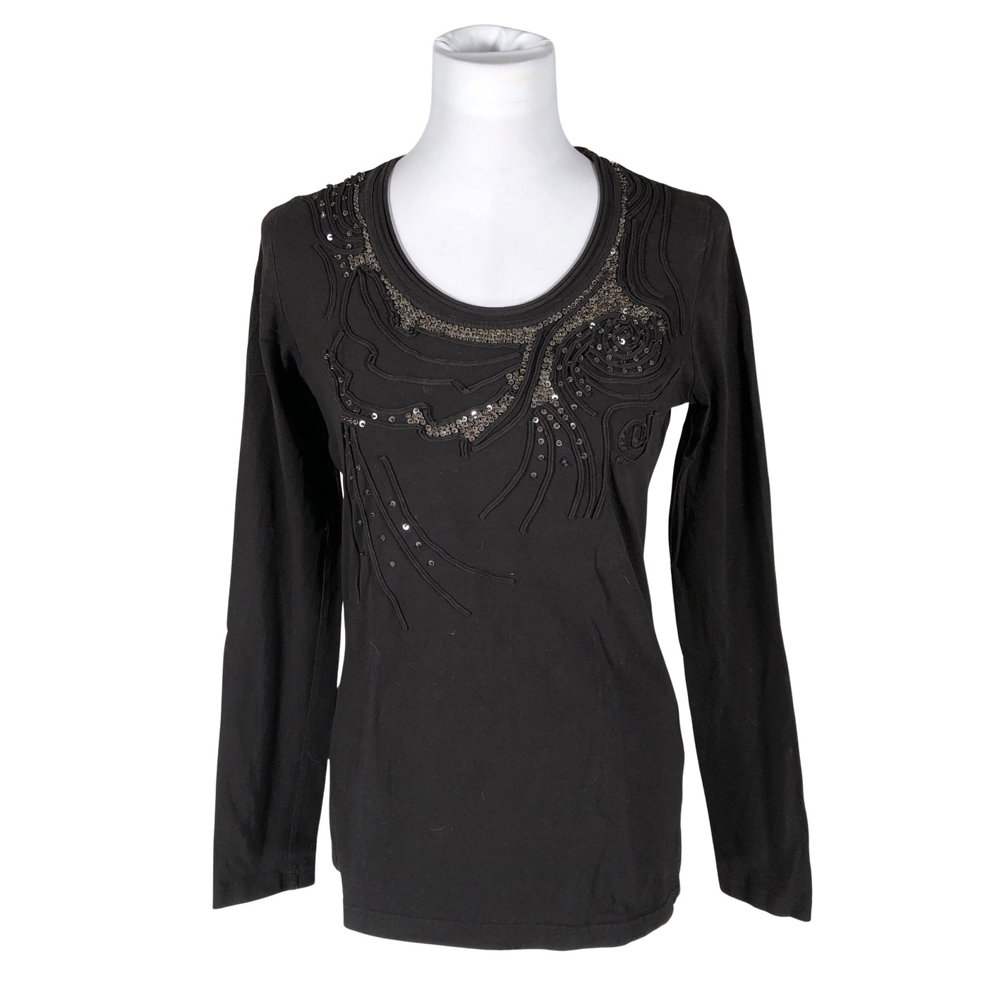 Unisex Bandolera - Tricot shirt, size 40 - Brown (1)