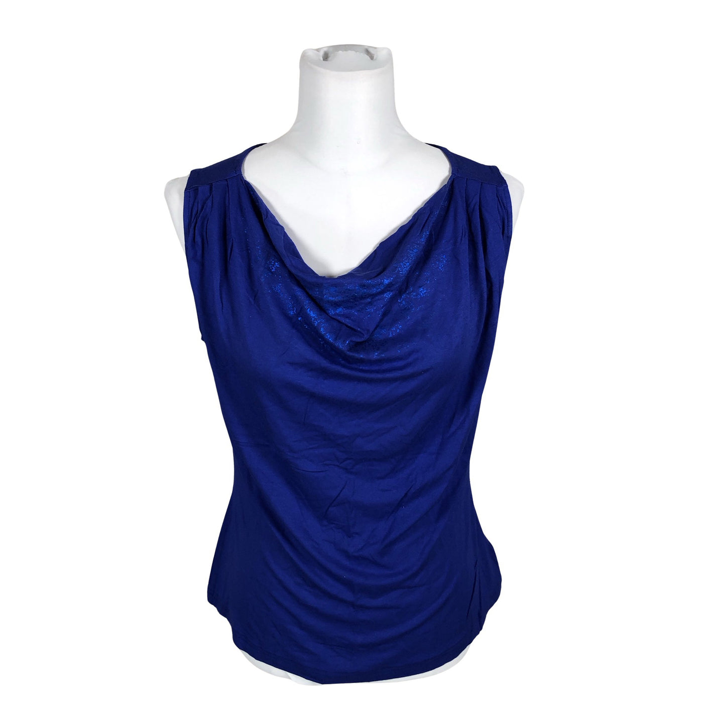 Unisex Your Face - Tricot tank top, size 38 - Blue (1)