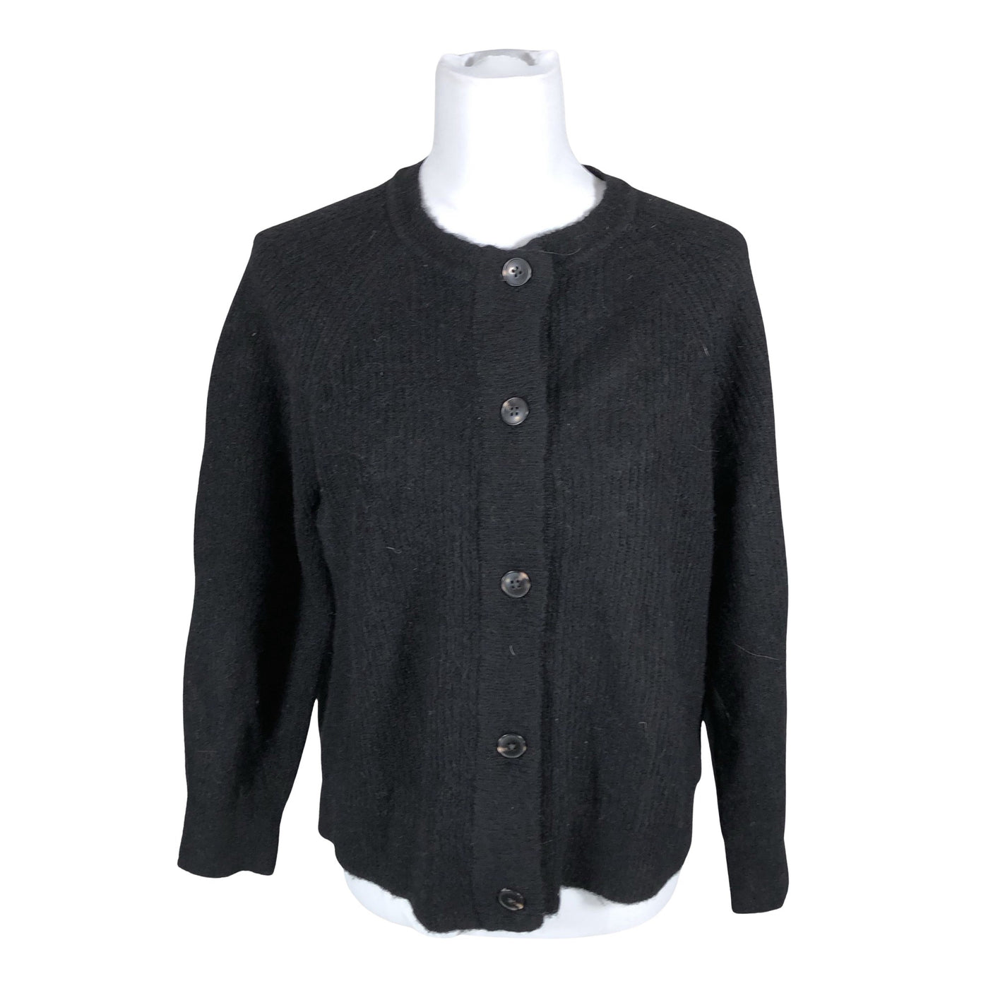 Unisex Selected - Cardigan, size 36 - Black (1)