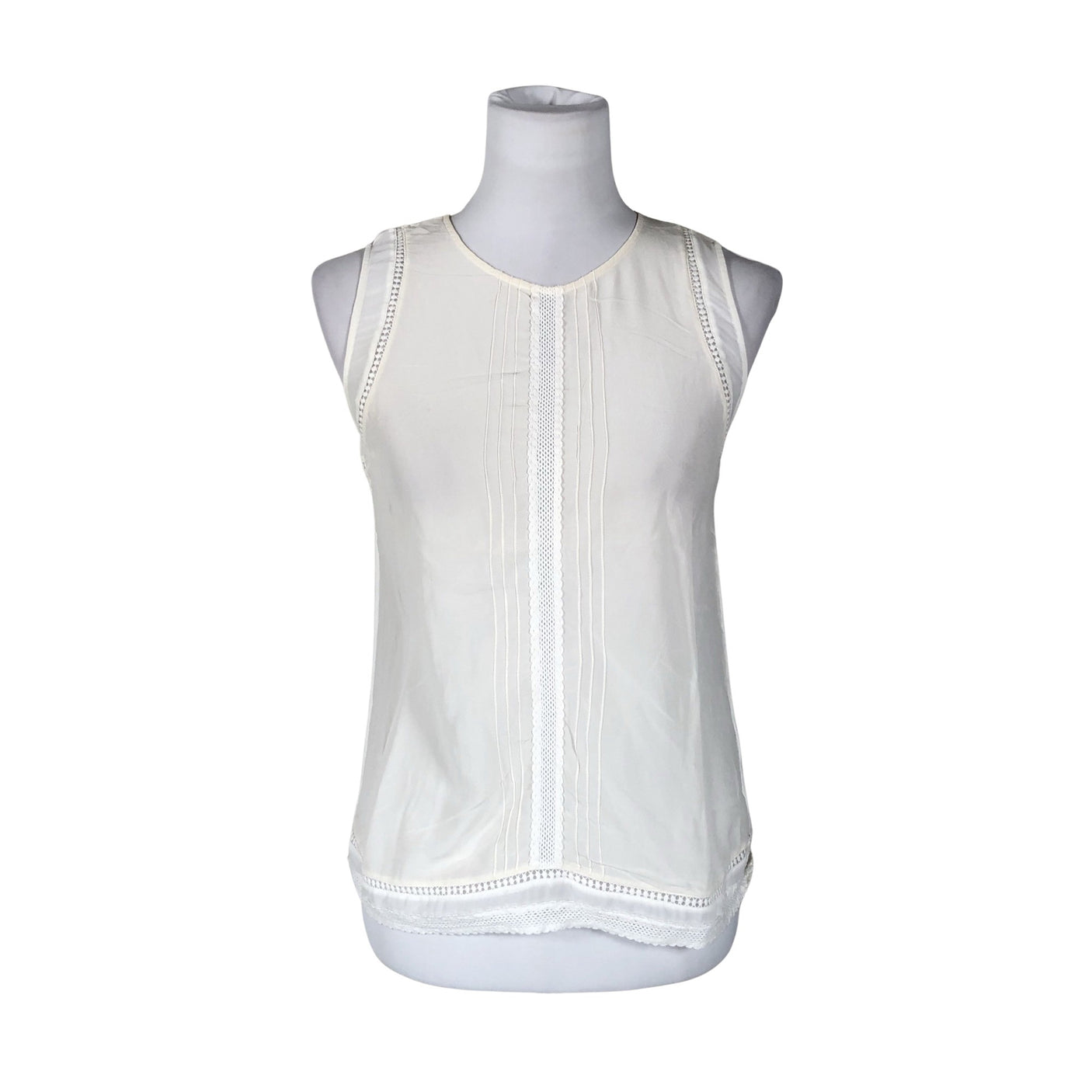 Unisex Massimo Dutti - Top, size 36 - Natural white (1)