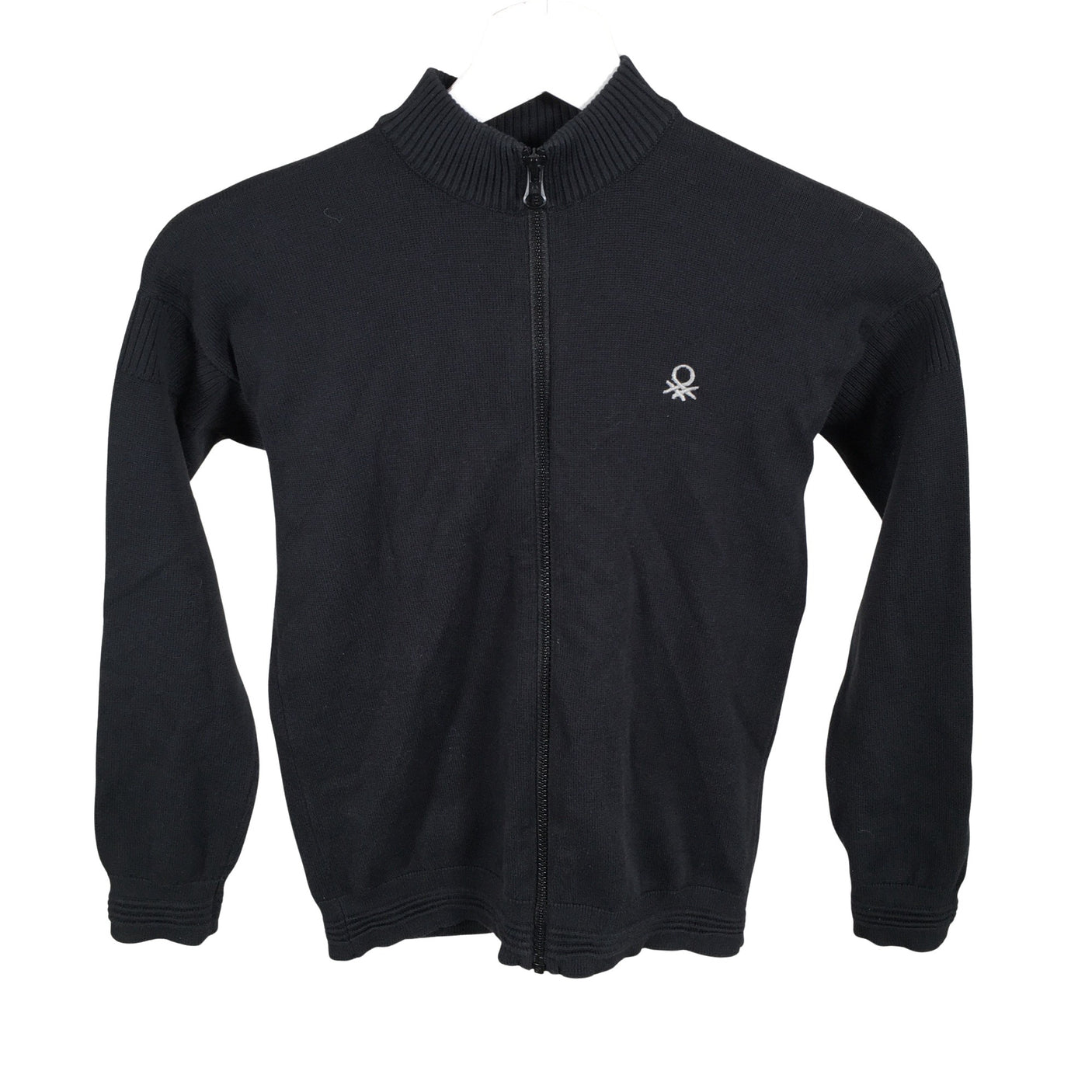 Unisex Benetton - Cardigan, size 158 - 164 - Black (1)