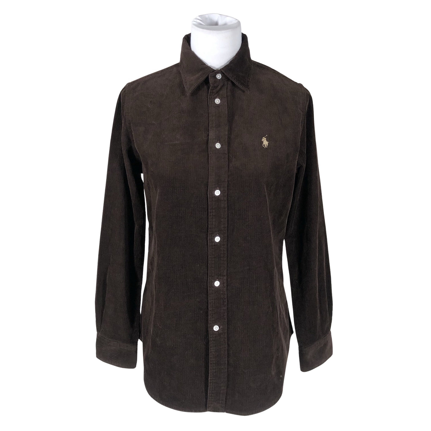 Unisex Polo Ralph Lauren - Collared shirt, size 36 - Brown (1)