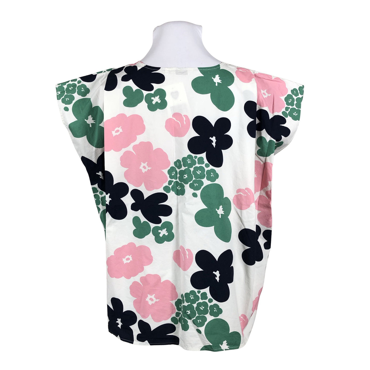Unisex Marimekko - Short-sleeved blouse, size 46 - Light pink (2)