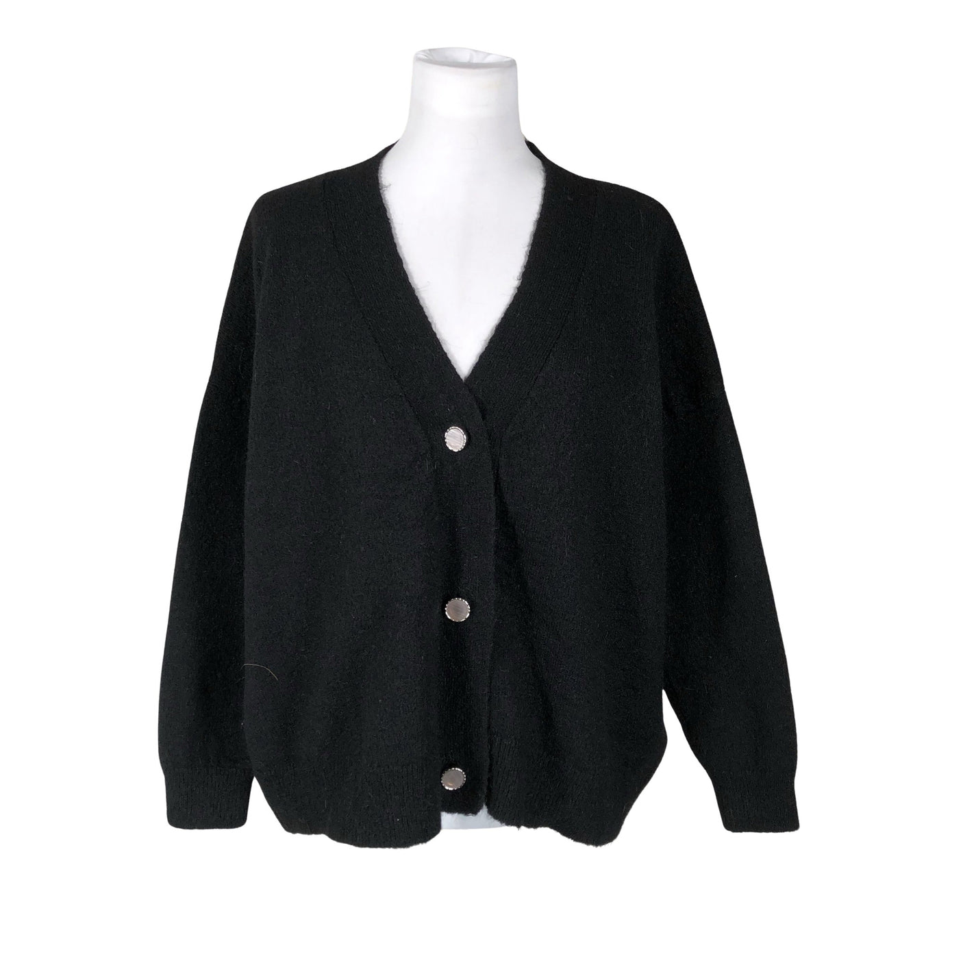 Unisex Karen by Simonsen - Cardigan, size 36 - Black (1)