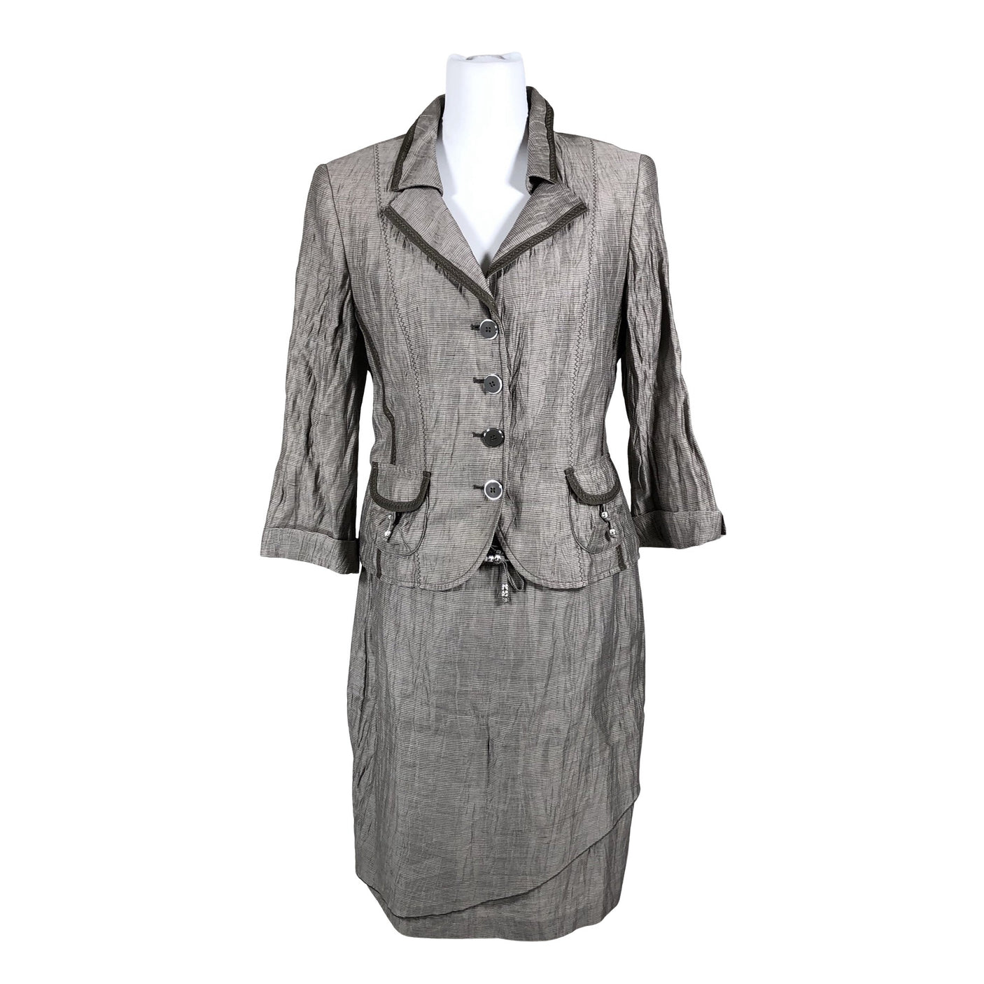 Unisex Gerry Weber - Suit set, size 40 - Gray (1)