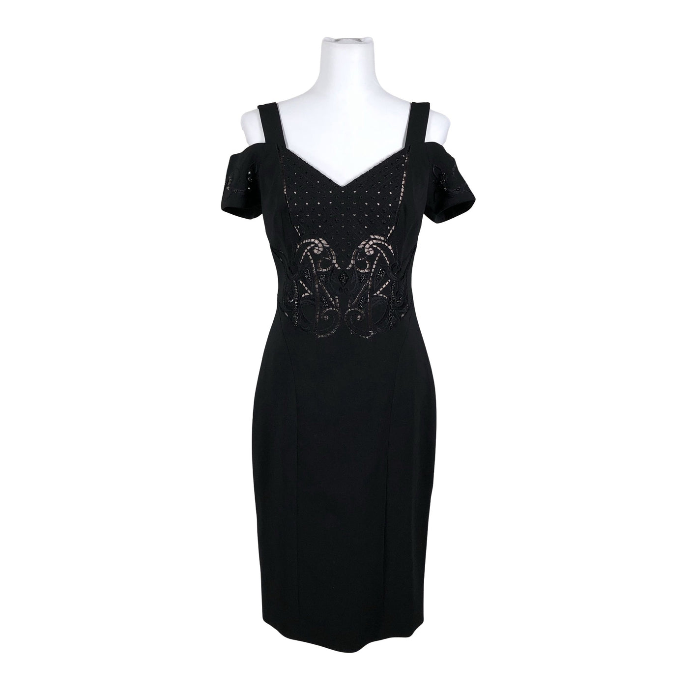 Unisex Karen Millen - Party dress, size 40 - Black (1)