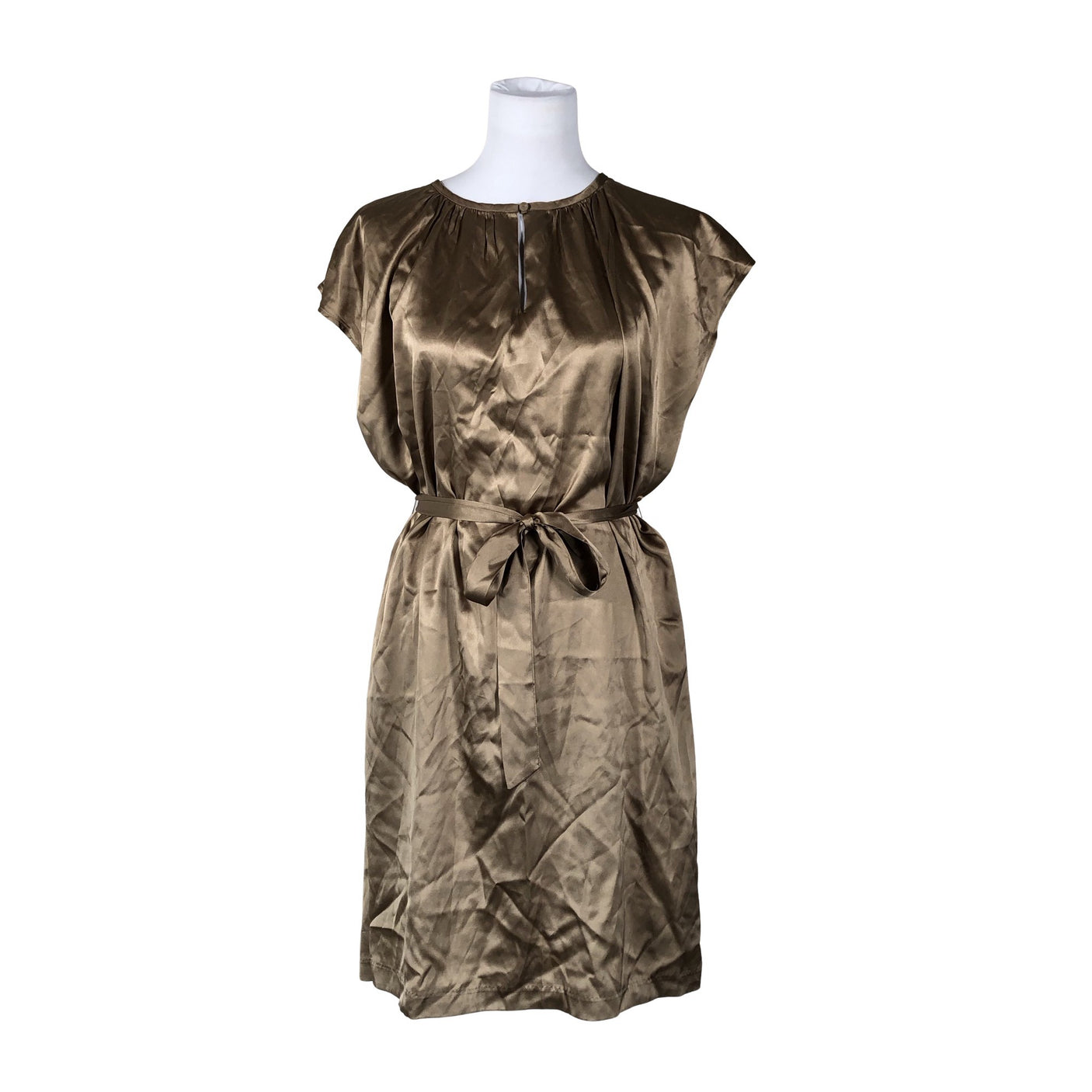 Unisex Rosemunde - Schiffon dress, size 38 - Brown (1)