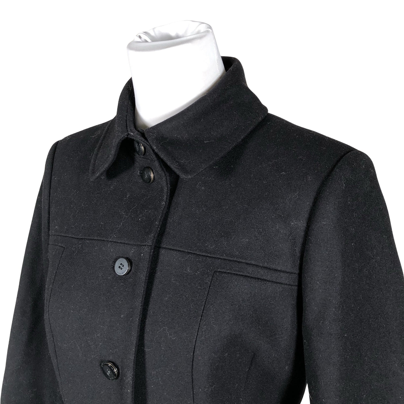 Unisex Hugo Boss - Wool coat, size 40 - Black (3)