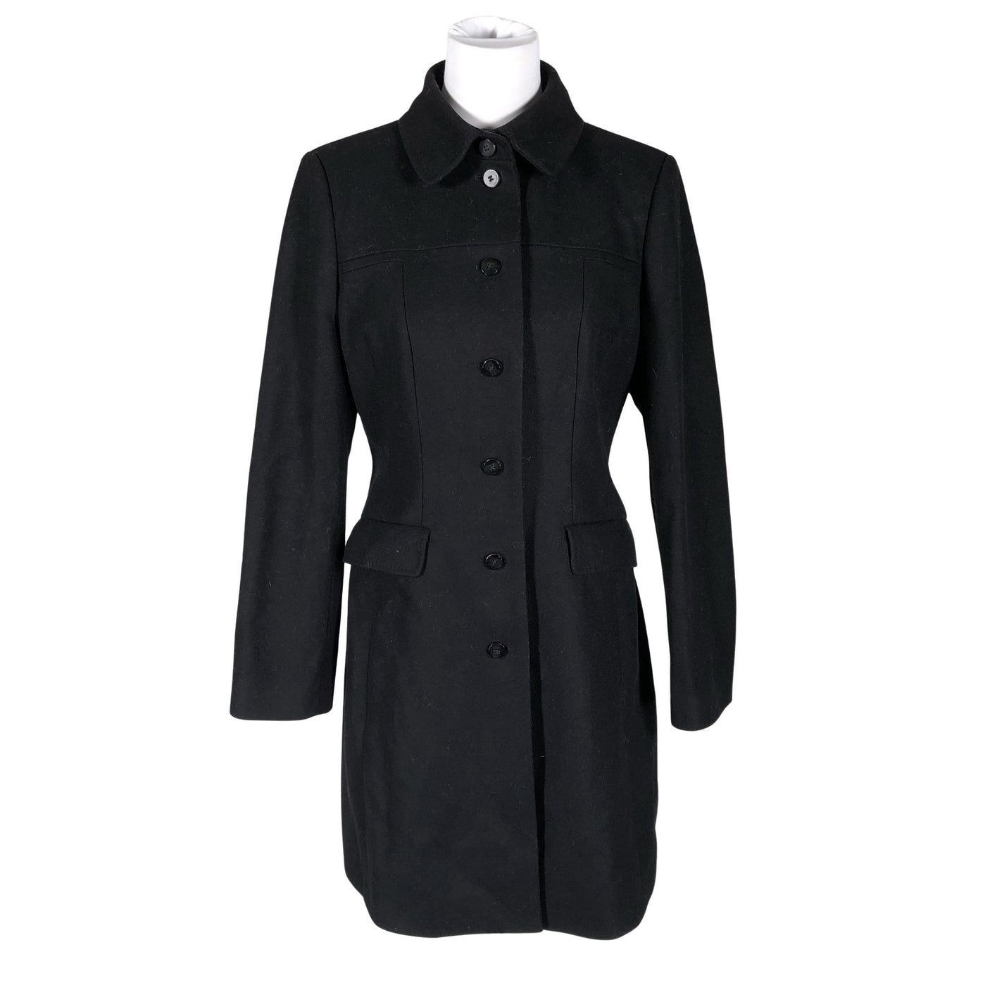 Unisex Hugo Boss - Wool coat, size 40 - Black (1)