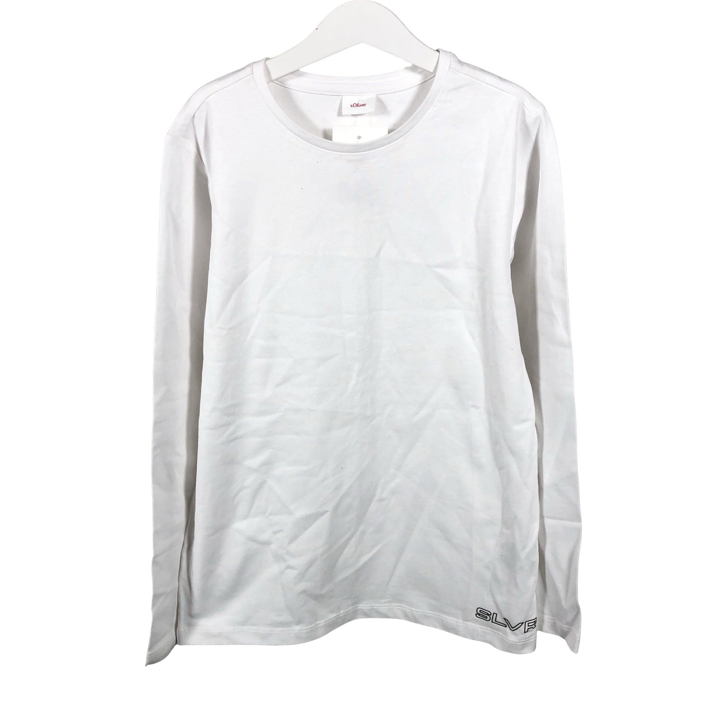 Unisex s.Oliver - Tricot shirt, size 146 - 152 - White (1)
