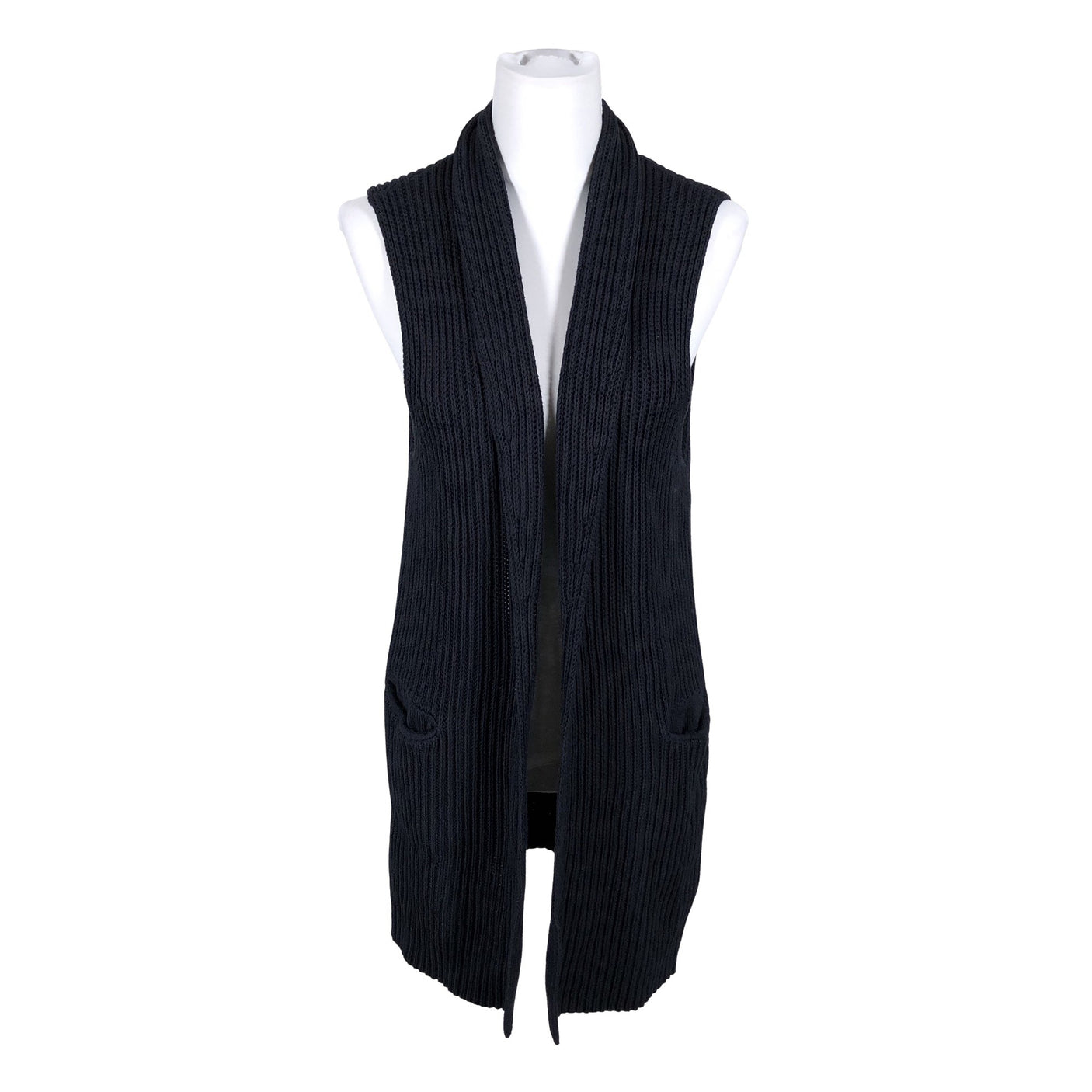 Unisex Nanso - Knit vest, size 40 - Black (1)