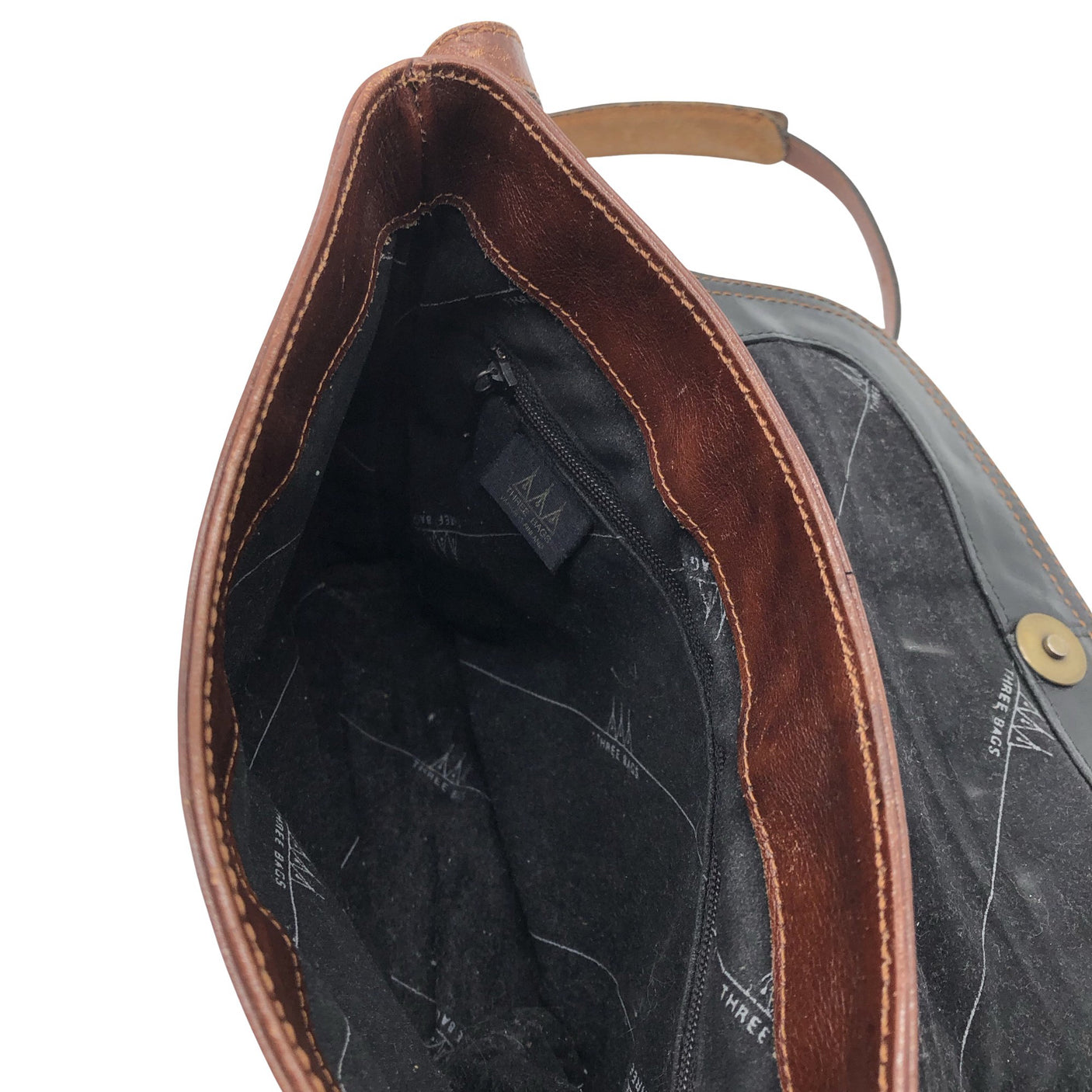 Unisex Three Bags - Shoulder bag, size Midi - Black (3)