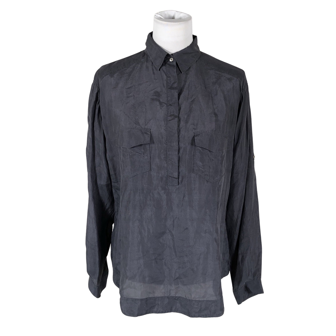 Unisex Massimo Dutti - Blouse, size 42 - Gray (1)
