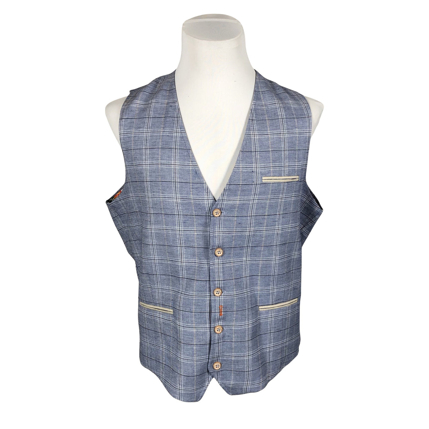 Unisex A Fish Named Fred - Vest, size XXL - Light blue (1)