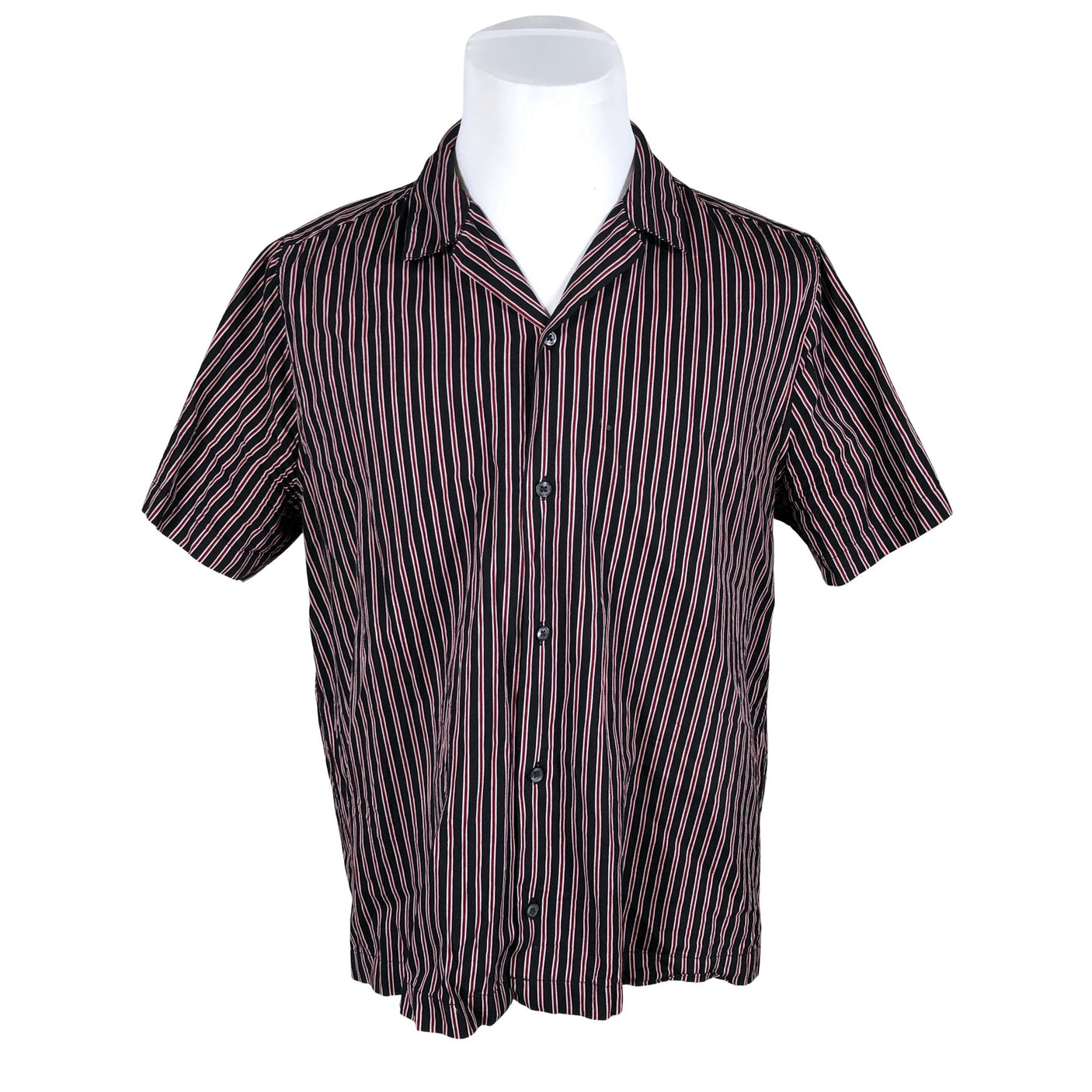 Unisex Topman - Collared shirt, size XL - Black (1)