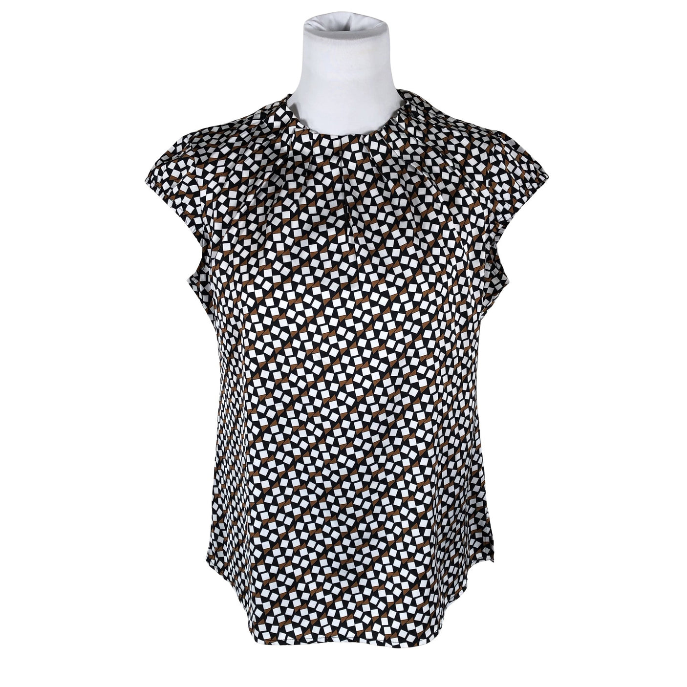 Unisex Comma - Short-sleeved blouse, size 36 - Black (1)