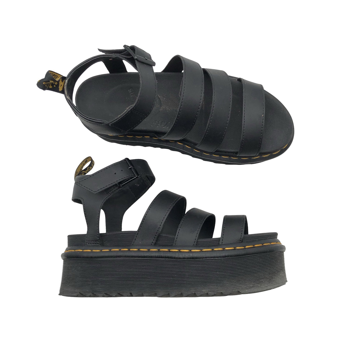 Unisex Dr. Martens - Heeled sandals, size 40 - Black (1)