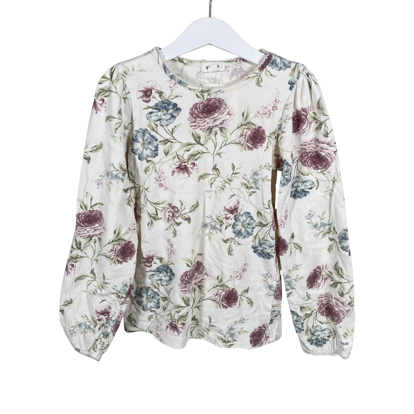 Unisex Newbie - Tricot shirt, size 122 - 128 - Natural white (1)