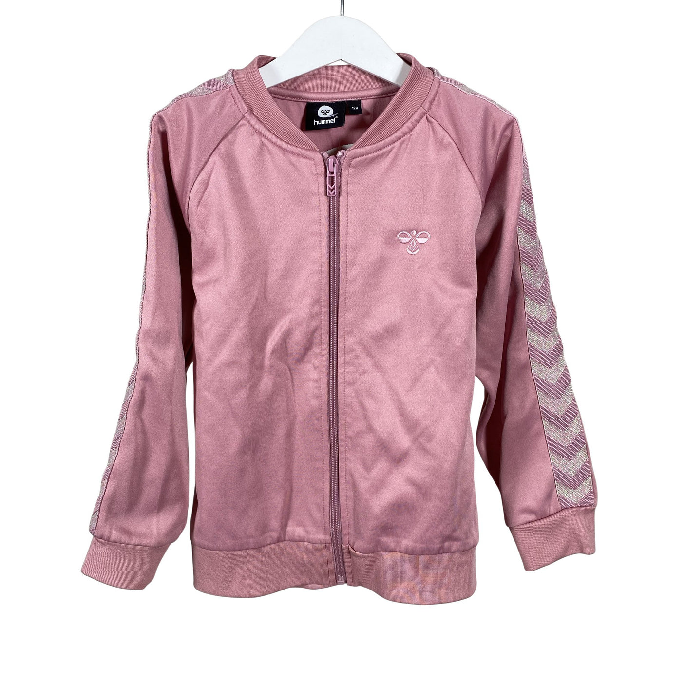 Unisex Hummel - Track jacket, size 122 - 128 - Light pink (1)